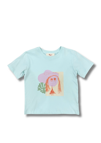 Orange Lady T-Shirt Mint