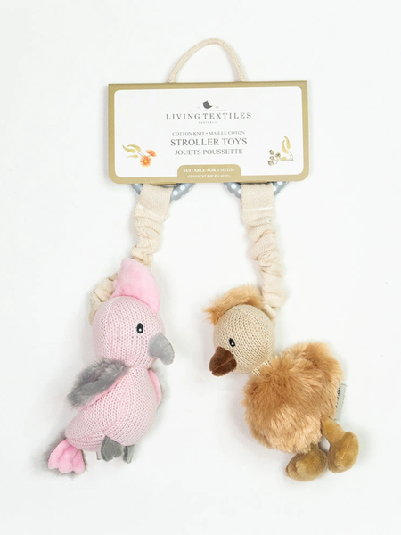 Galah & Emu Stroller Toy