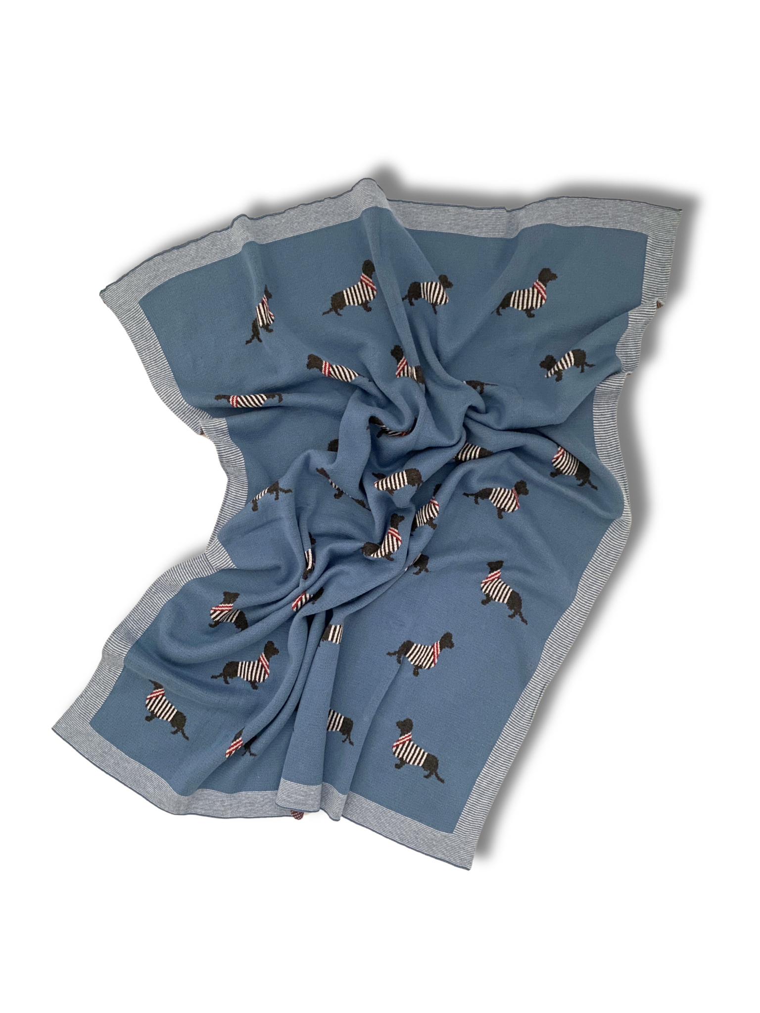 Dachshund  Blanket - Blue