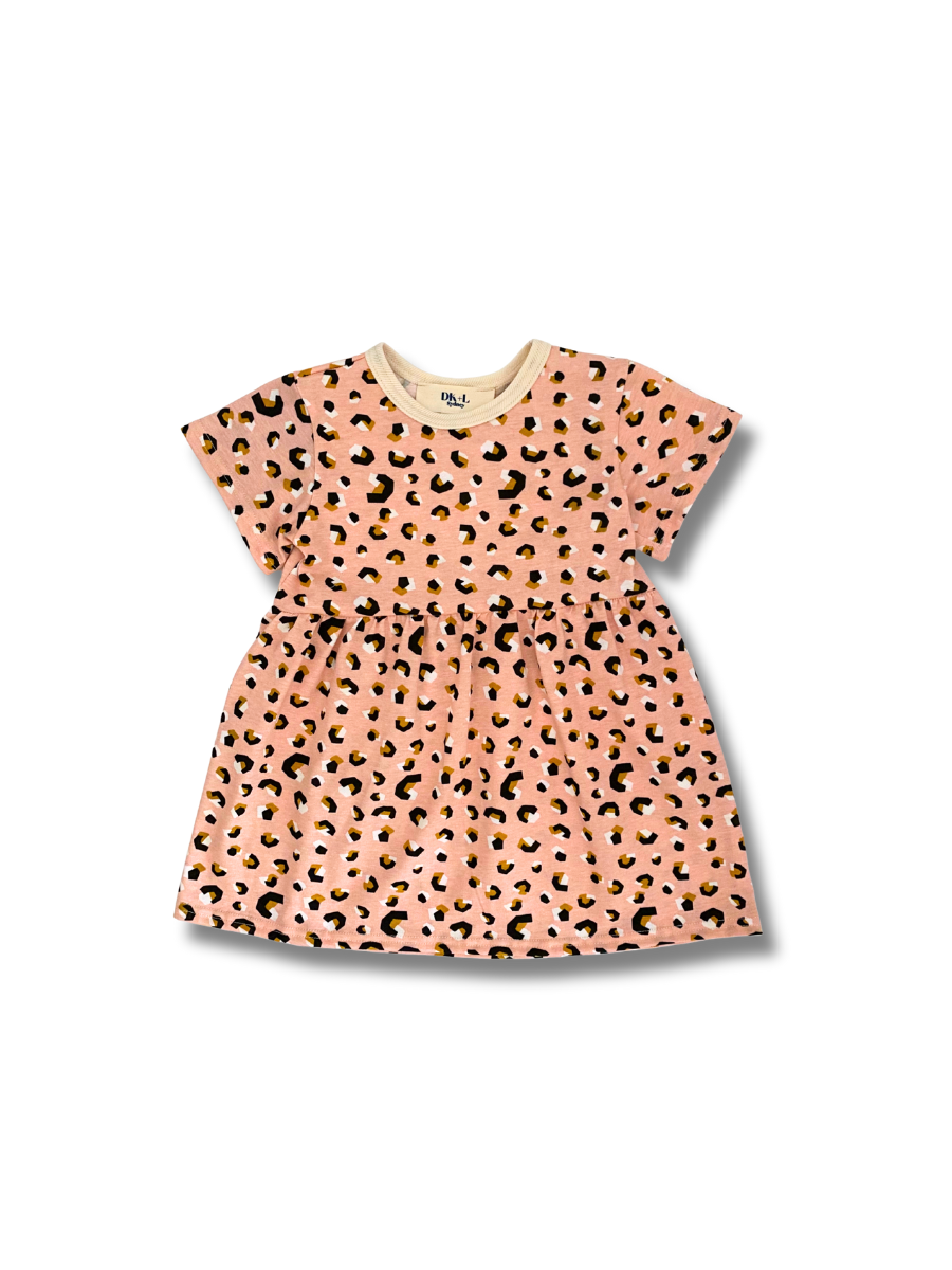 T-Shirt Confetti Dress - Pink