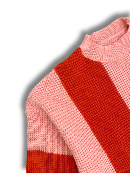 Bold Stripe Knit Jumper