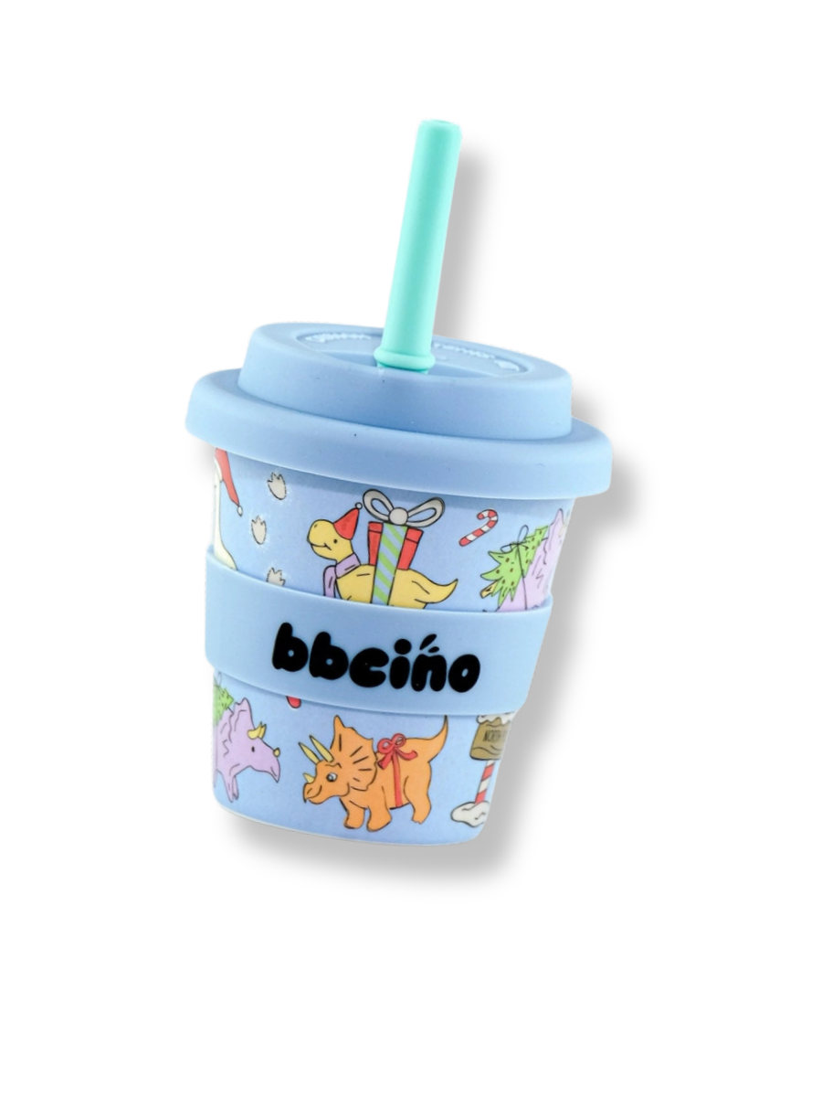 Santa's Little Sipper Keep Cup 120ml - Blue