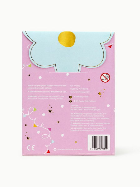 Oh Flossy Kids Stick-On Earrings