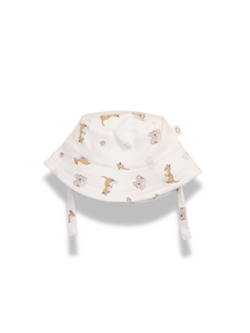 Sun Hat - Kangaroo & Koala