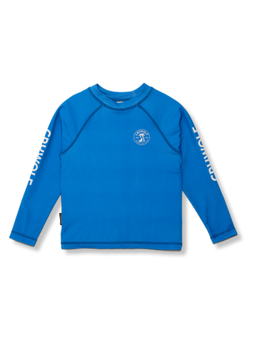 Long Sleeve Rash Vest Deep Sea Blue