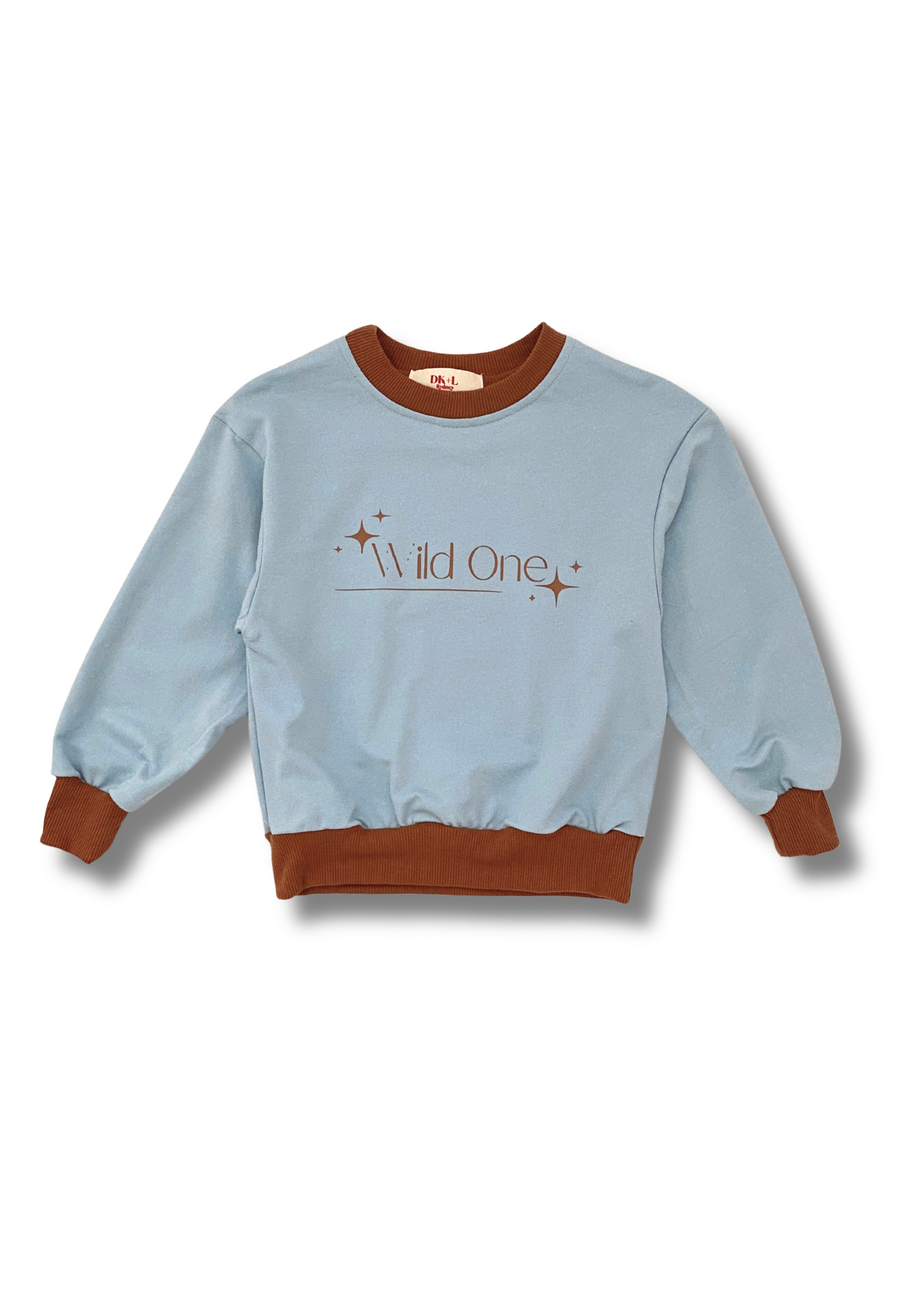 Wild One Jumper Sky Blue
