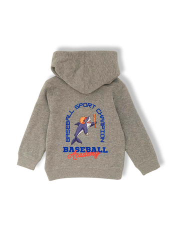 Baseball Academy Hoodie - Grey Marl