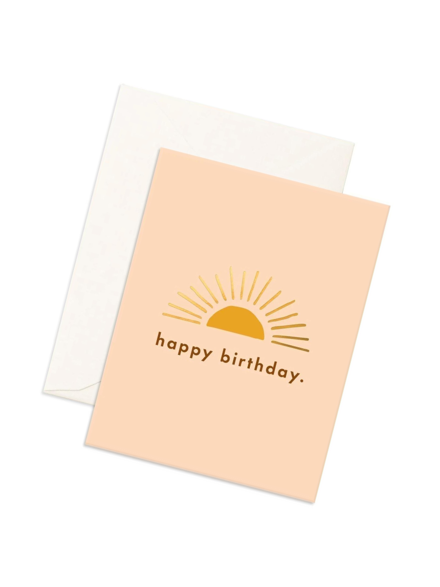 Birthday Sun Card