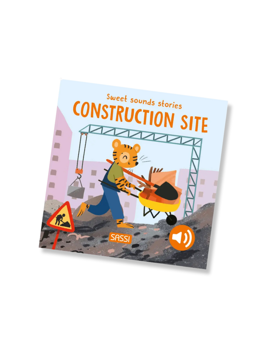Sweet Sounds Stories Construction Site - Board Book