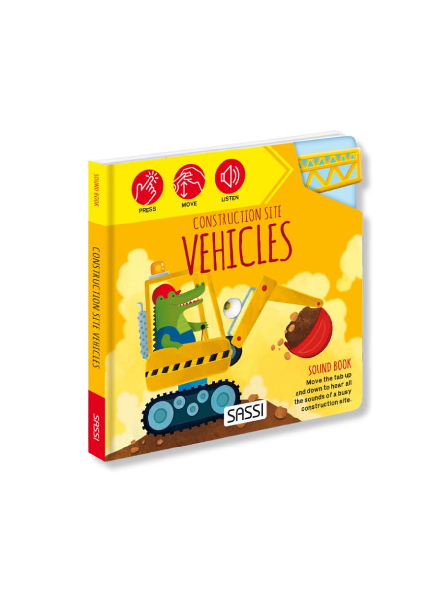 Construction Site Vehicles - Board Book