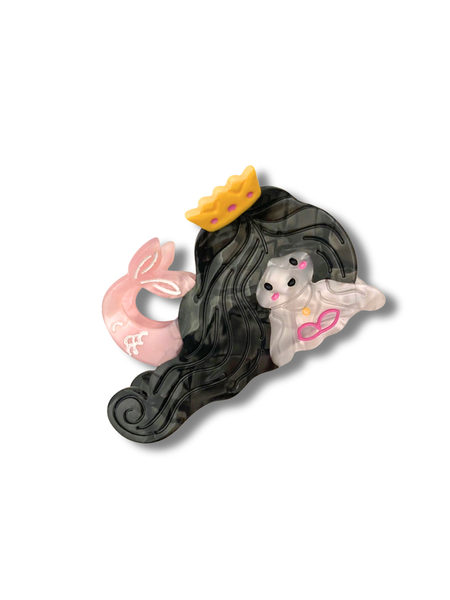 Mermaid Magic Hair Claw - Black Hair
