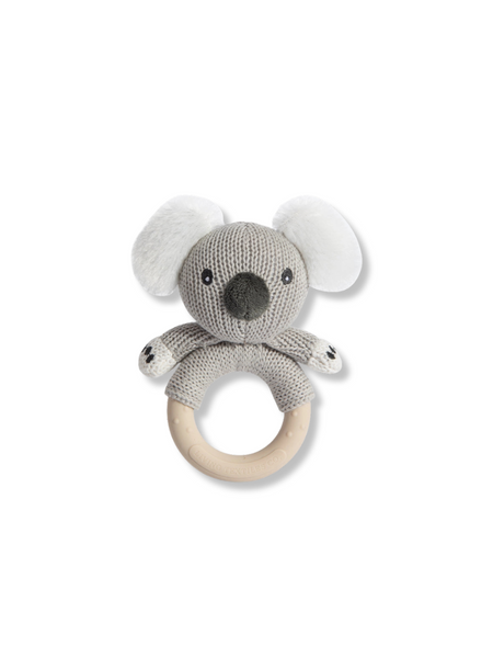 Ring Rattle Koala Knitted