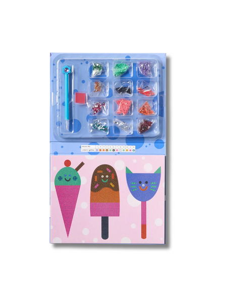 Yum! Yum! Yum! - Kids Sparkle Art Kit