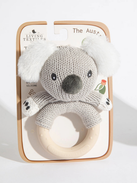 Ring Rattle Koala Knitted