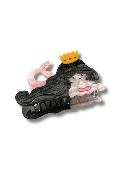 Mermaid Magic Hair Claw - Black Hair