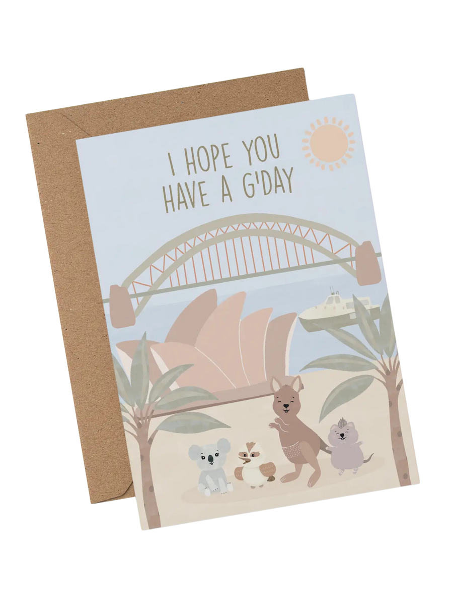 I Hope You Have A G'day Group Card