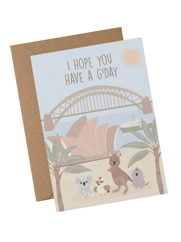 I Hope You Have A G'day Group Card