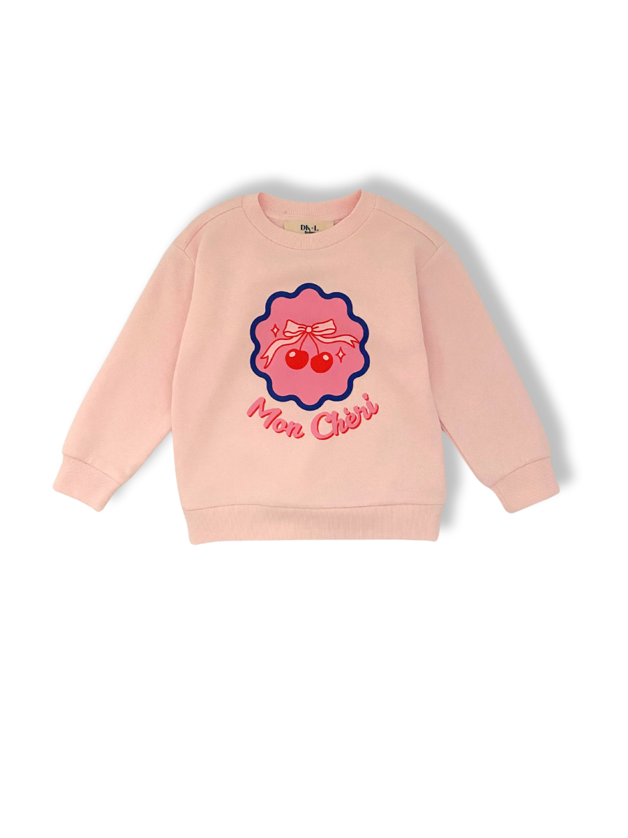 Baby Mon Cheri Sweater - Pink