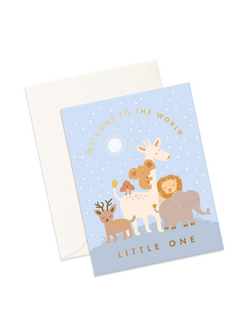 Welcome To The World Little One Card