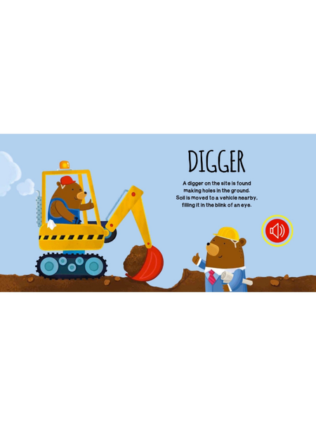 Construction Site Vehicles - Board Book