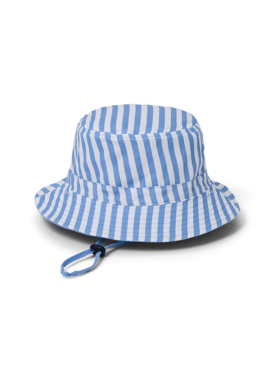 Reversible Bucket Hat Deep Sea Stripe