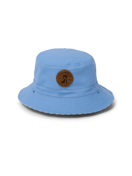 Reversible Bucket Hat Deep Sea Stripe