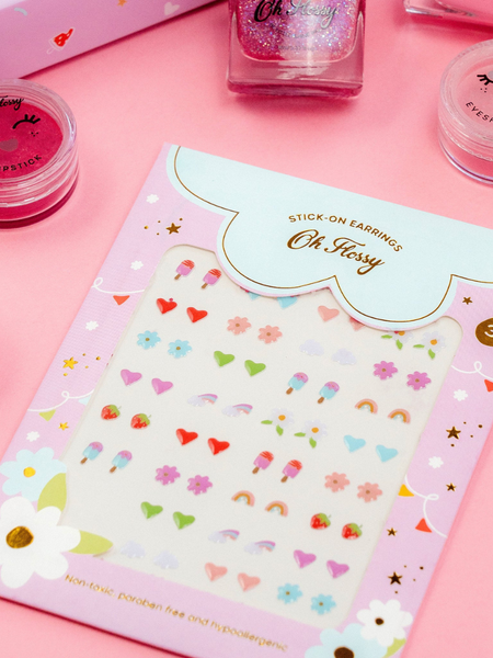Oh Flossy Kids Stick-On Earrings