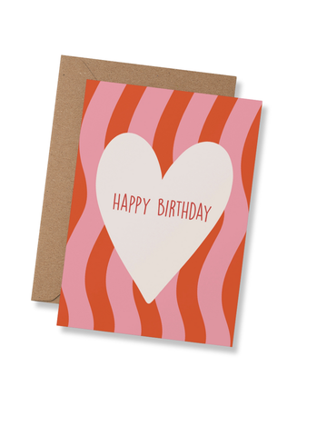 Birthday Heart Card