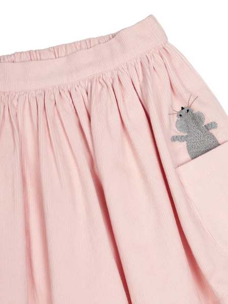 Bunny Skirt - Baby Pink Mouse
