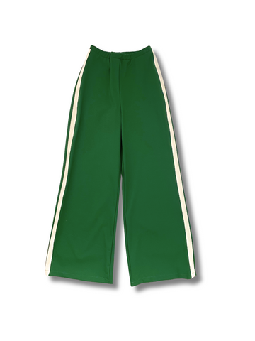 Wide Leg Pants Emerald Green