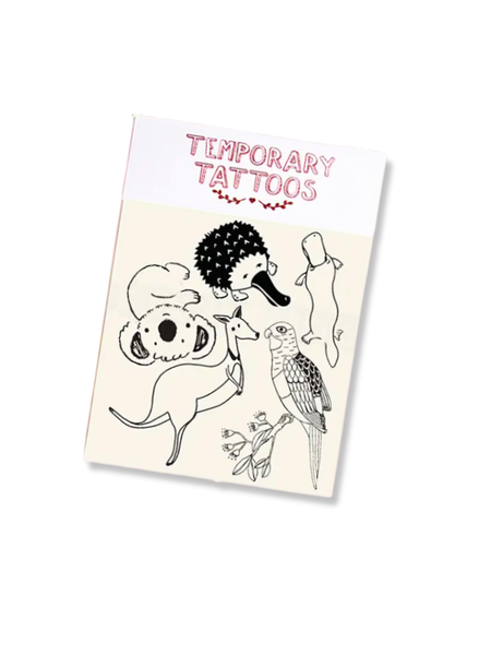 Australiana 3 Temporary Tattoos