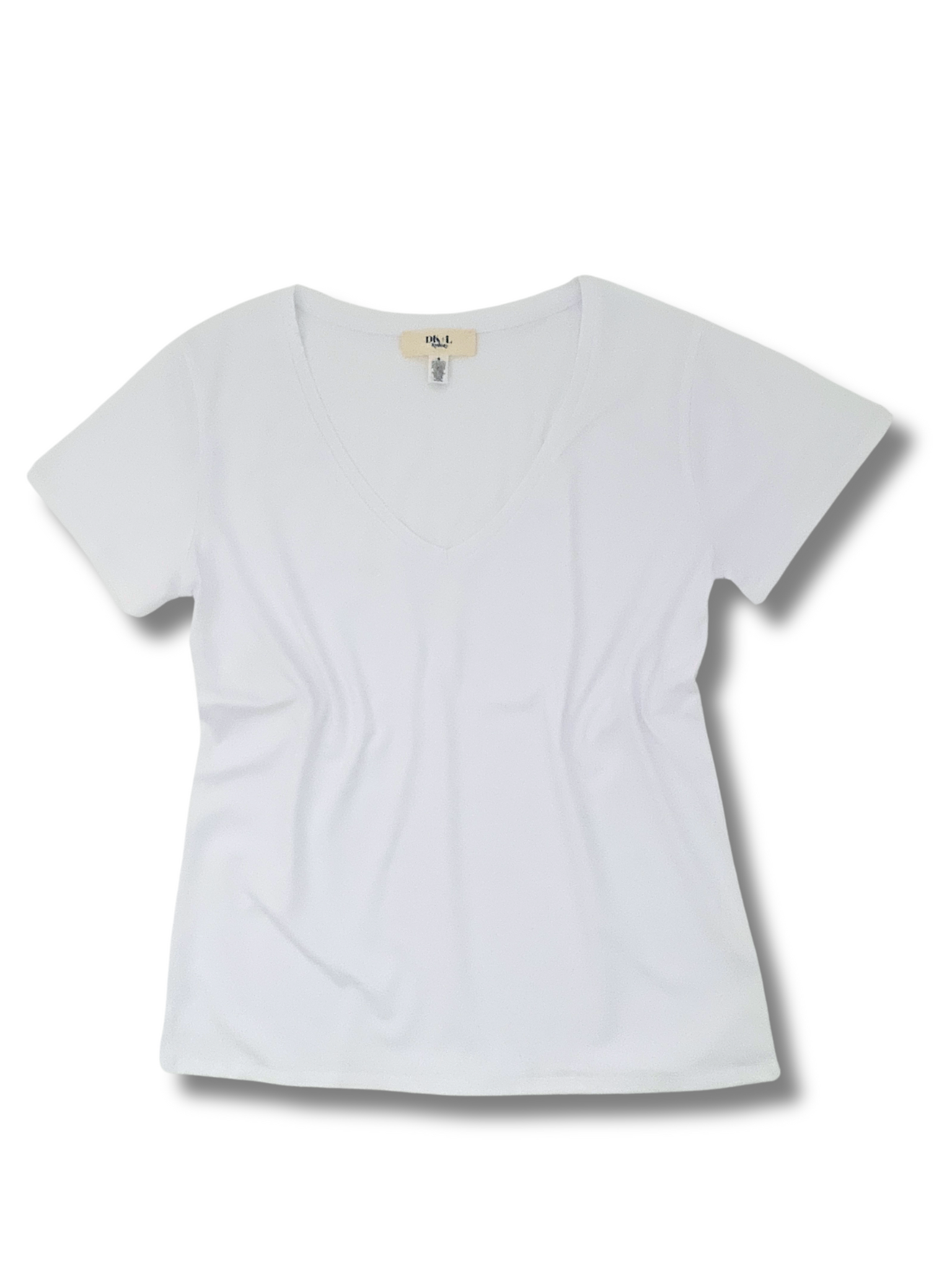 Deep V Basic Tee