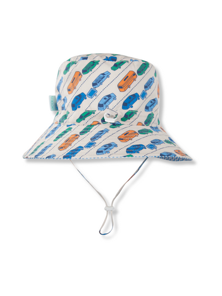 Fast Lane Wide Brim Bucket Hat