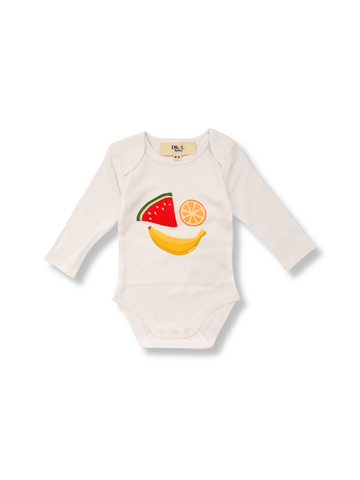 Yummy Fruit Long Sleeve Bodysuit