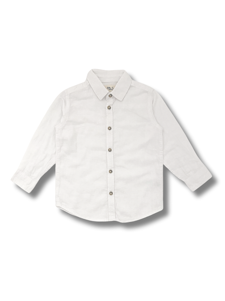 Sunday Best White Collared Shirt