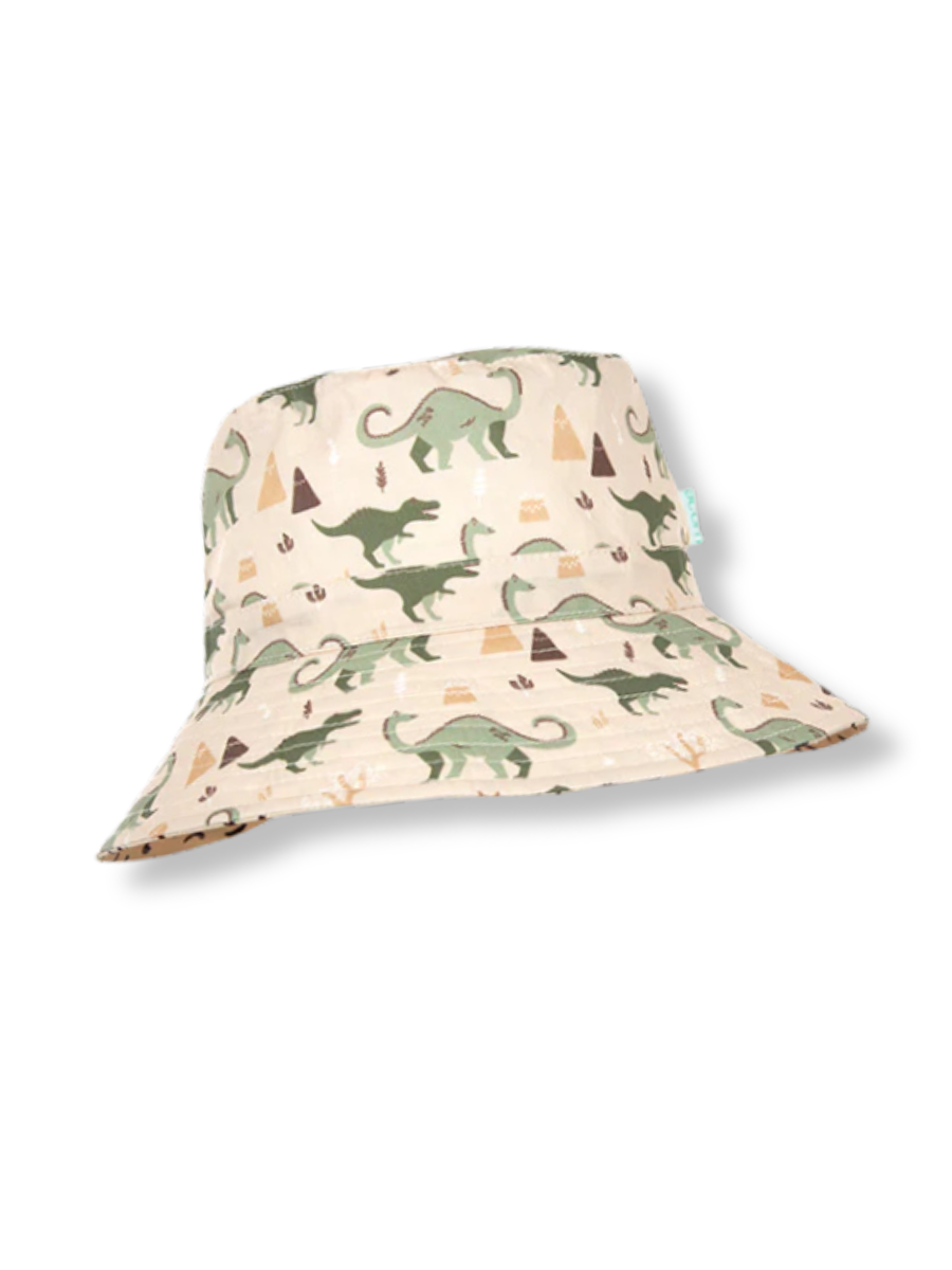 Dino Delight  Wide Brim Bucket Hat