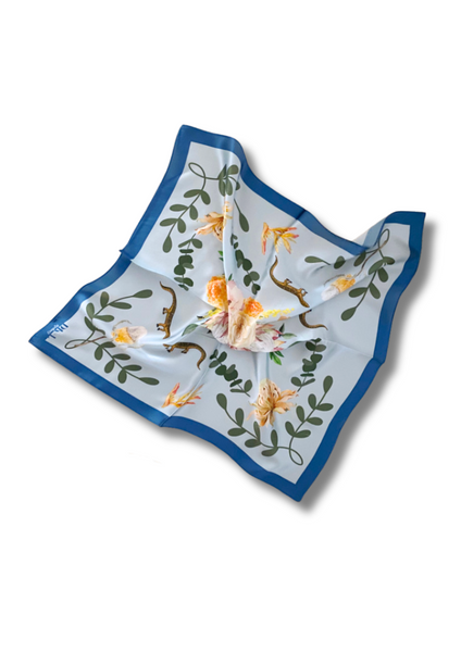 Fauna & Flora Silk Scarf