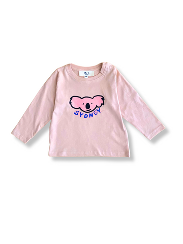 Sydney Pink Koala Long Sleeve T-Shirt