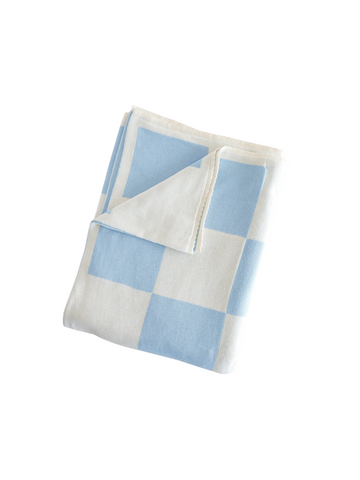 Powder Check Reversible Baby Blanket