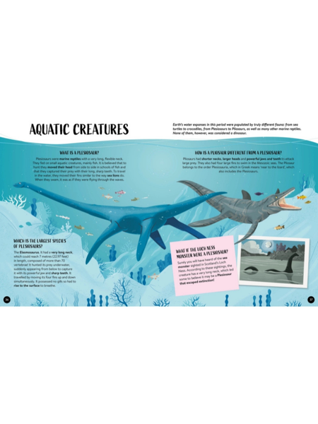 What, How and Why Dinosaurs Book and Poster