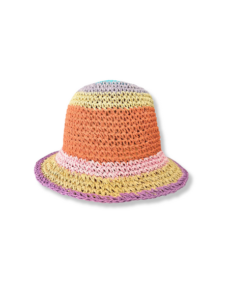 Astrid Crochet Straw Hat
