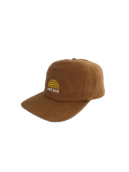 Rad Kid Cord Cap Tan