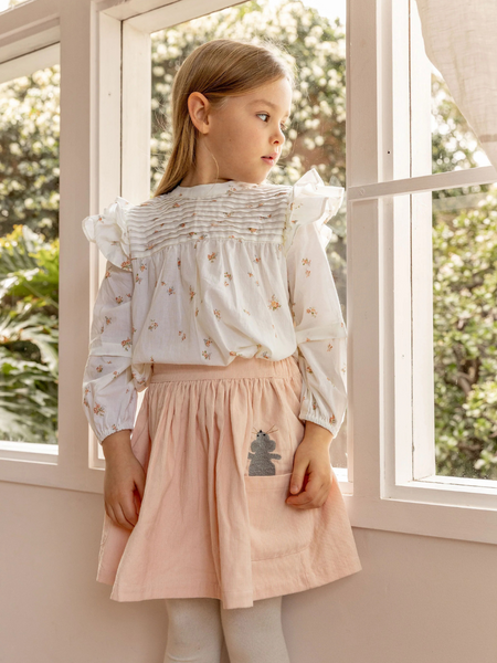 Bunny Skirt - Baby Pink Mouse