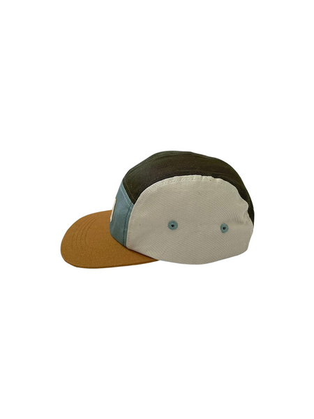 Rad Kid Spliced 5 Panel Cap Khaki