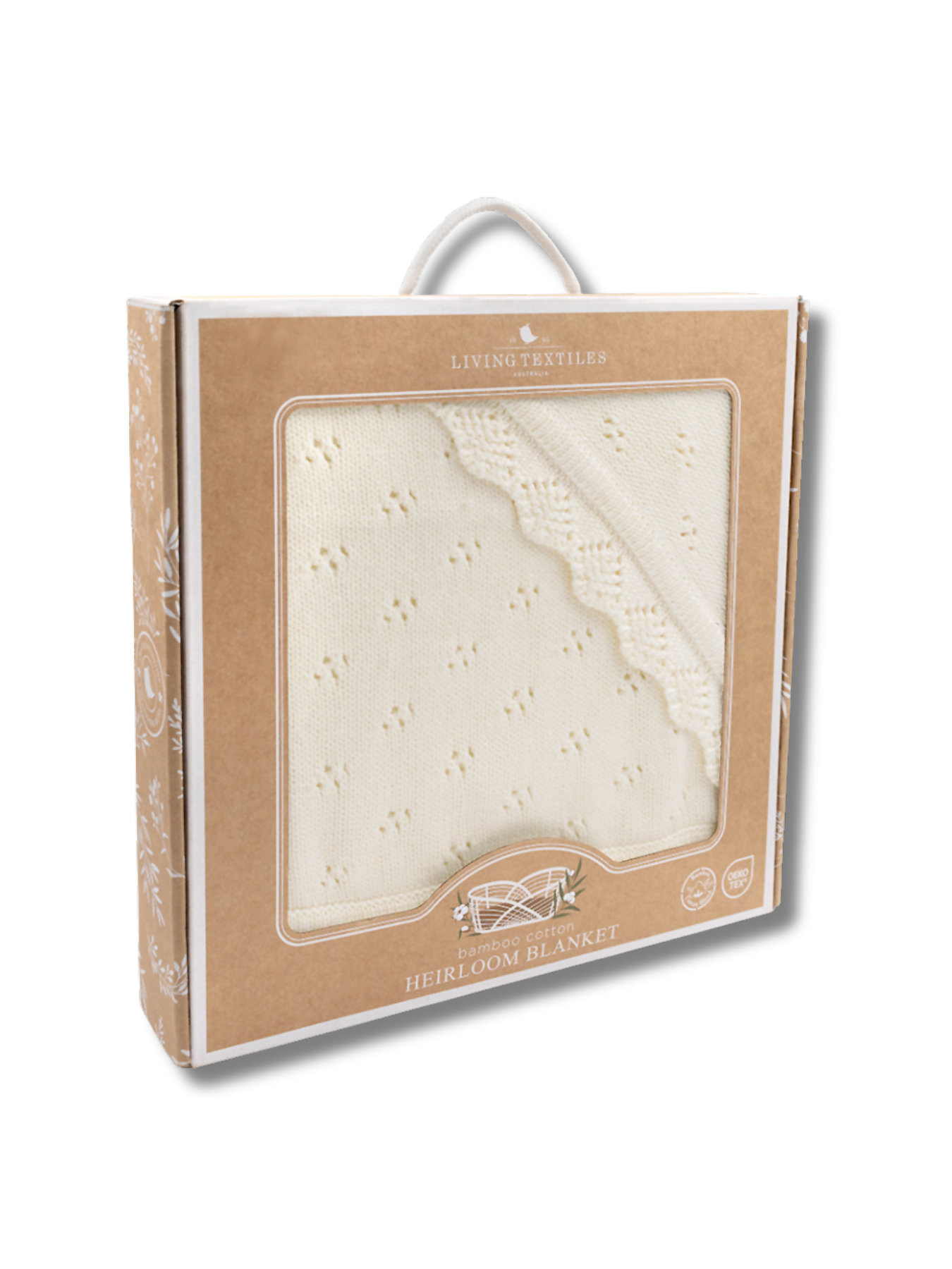 Bamboo Cotton Heirloom Blanket Sand
