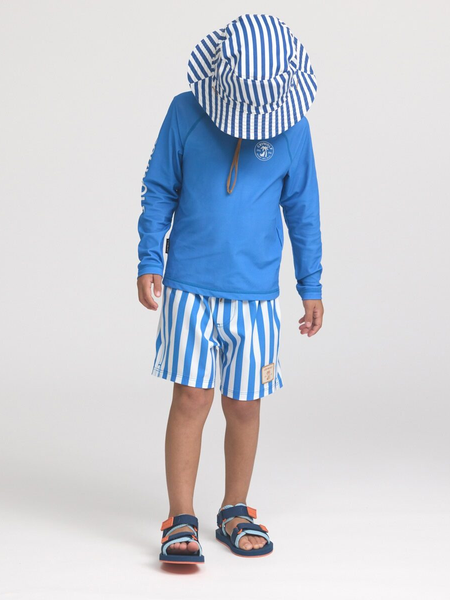 Board Shorts Deep Ocean Stripe