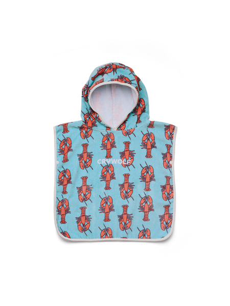 Baby Hooded Towel Little Lobsters