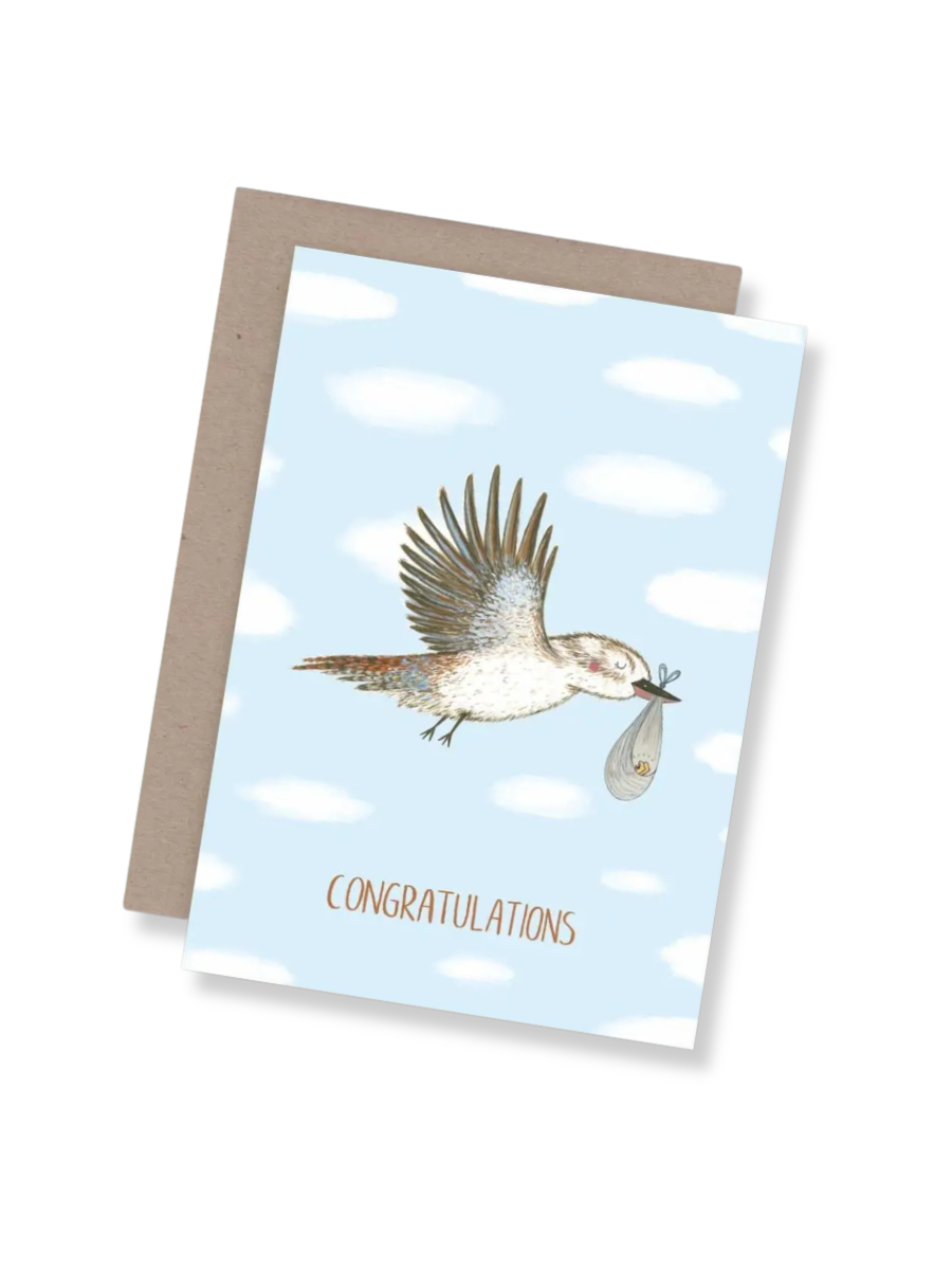 Congratulations Bird Card