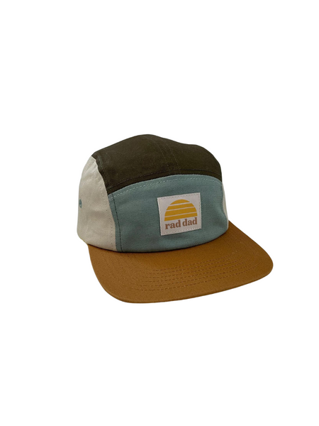 Rad Dad Five Panel Cap Khaki