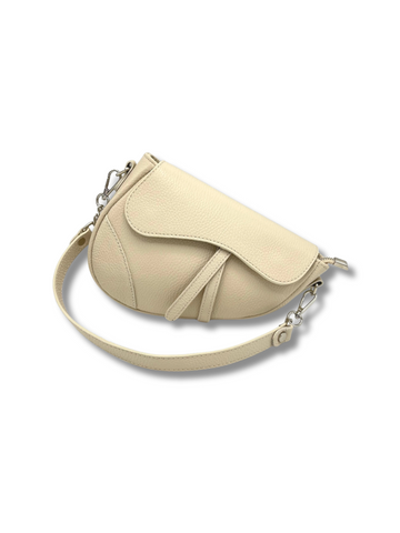 Sienna Beige Saddlebag